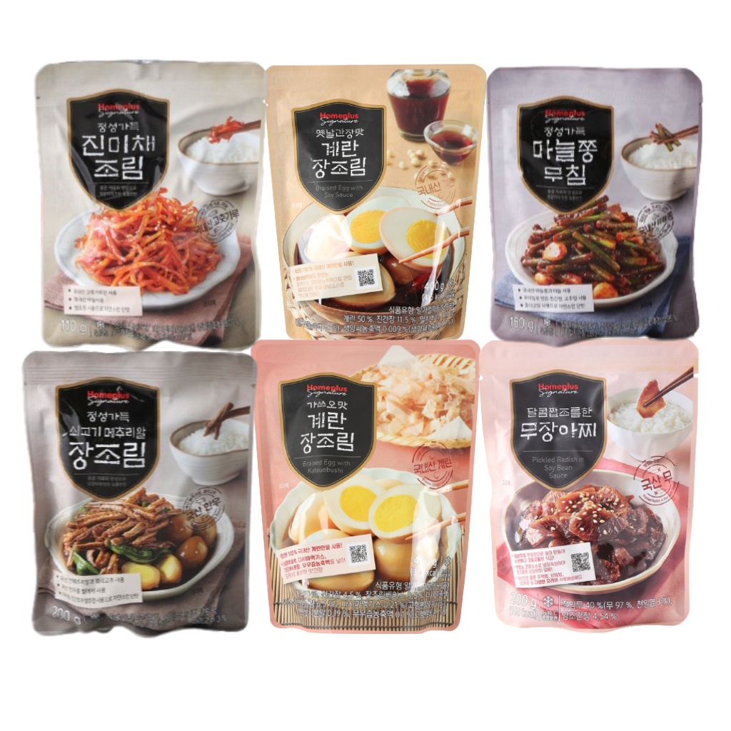 Home Plus Signature Korean Side Dishes / Braised Egg 400g, Radish