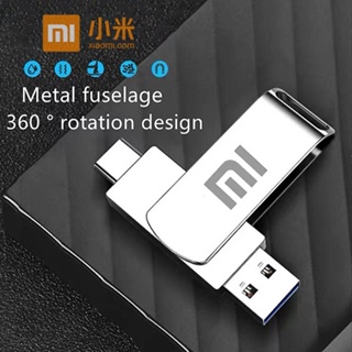 Fast Capacity 2 W 1 OTG Metal 2 Tb 1 512GB 256GB Type-C Micro Dual USB Flash Driver Suitable For Xiaomi