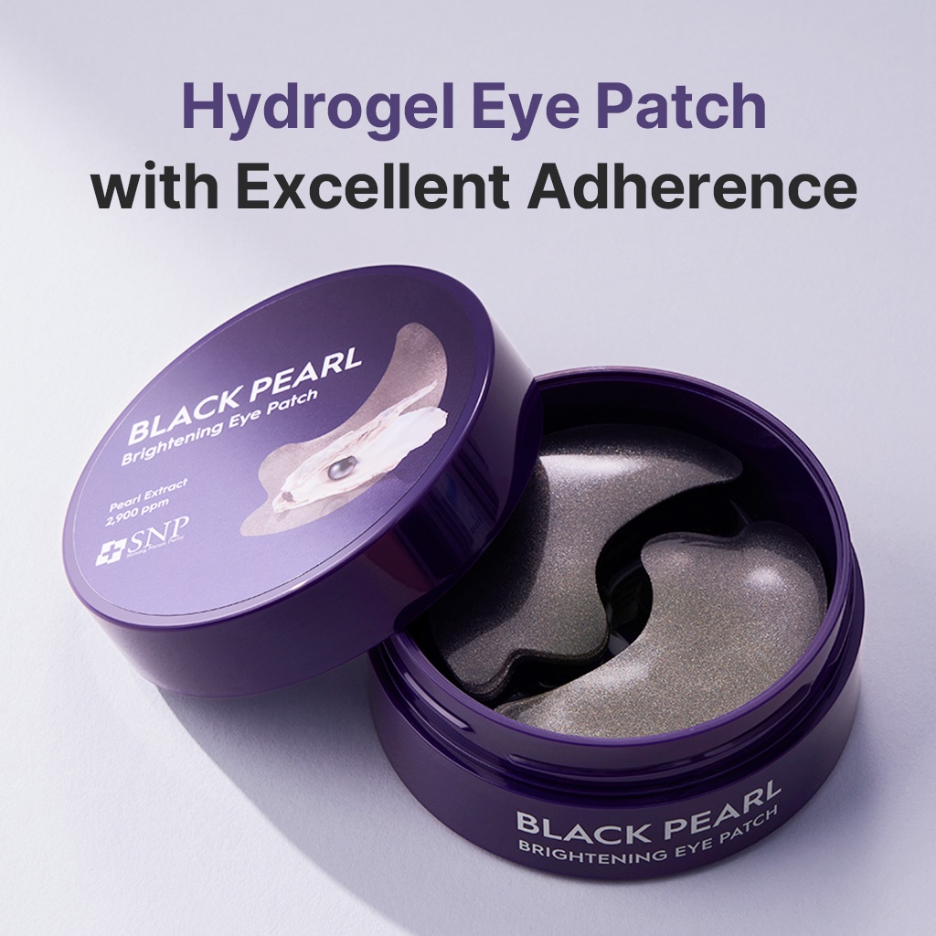 SNP Black Pearl Brightening Eye Patch 60pcs | Shopee Singapore
