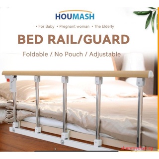 Bed Rail No Punch Baby Bed Guard Rail Foldable Guardrail Bed Fence for Elderly Kid Baby 167.sg OGZV shenmediao.sg