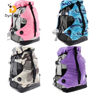 [Thássia Sport Store] Roller Skates Backpack Sports Ice Skates Storage Bag Pink #6