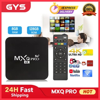 MX Q PRO 4K 5G Smart TV Android 10.0 16GB 256GB HD Player