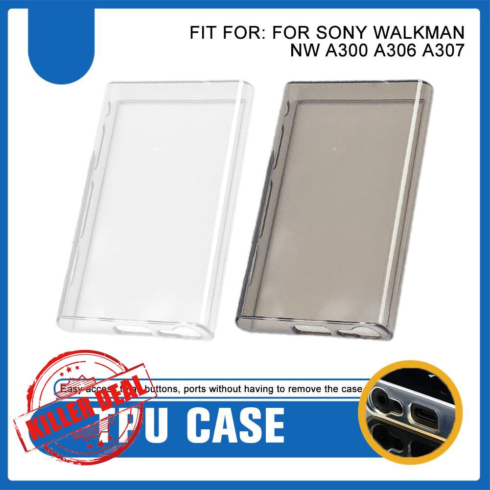 Soft Cover TPU Transparent Shell For SONY Walkman NW-A300 NW-A306