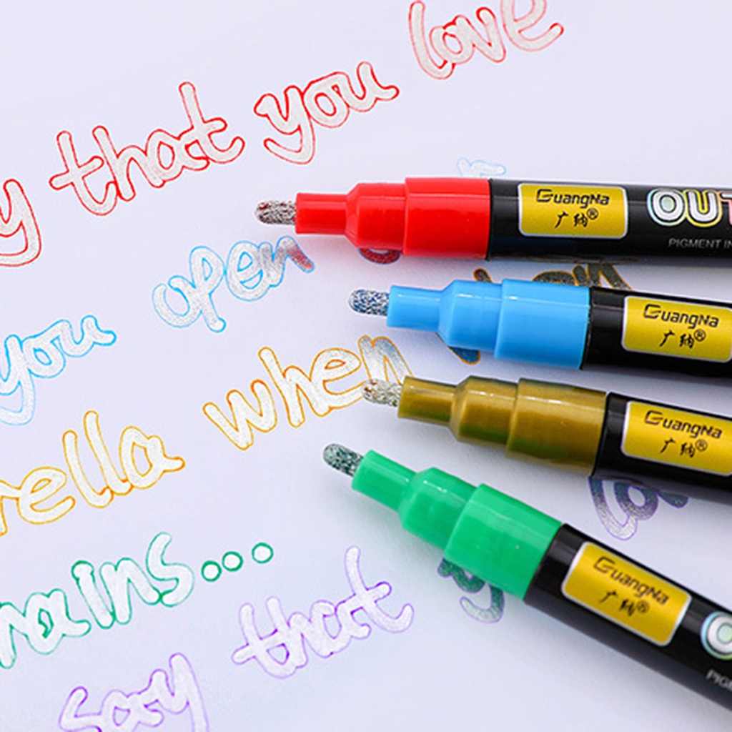 12/24 Colors Art Marker Pens Set Safe & Odorless Markers Pens for Kids