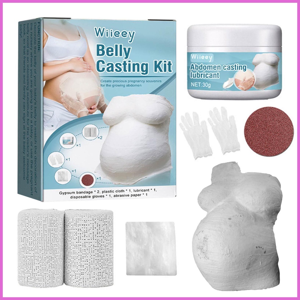 Belly Casting Kit DIY Unique Belly Casting Kit For Pregnancy Pregnancy ...