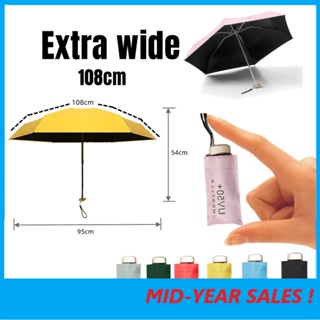 Mini Umbrella Folding Umbrellas Small Pocket Sunny lightweight UV Protect Protection Sun Umbrella Christmas Xmas Gift