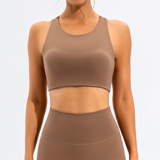 【Sportsangel】Sports Bra Women Shockproof Yoga Gathers Run High-intensity Fitness Top Ins #6