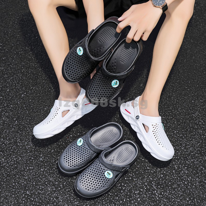 Men's Big Size Croc Sandals Slippers Lightweight Large Size 40 - 45 JSMX