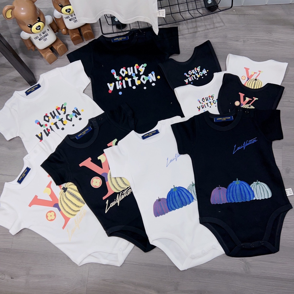 With Brandtag】L.V. Newborn Baby Clothes size59-150 Cotton Short