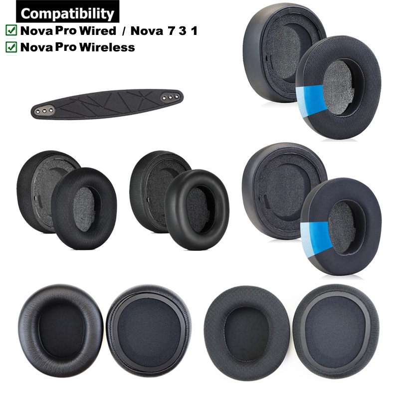 1 Cặp Mút Đệm Thay Thế Cho Tai Nghe SteelSeries Arctis Nova Pro / Nova 7 3 1