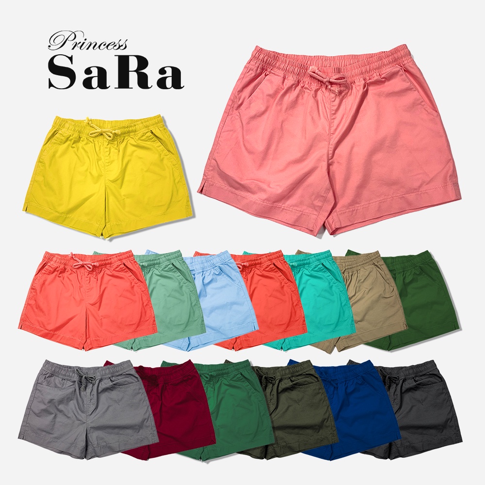 PRINCESS SARA Short For Women New Style 2025 Plain Drawsting Shorts Women Fashion Bottoms 93324