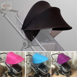 MXBEAUTY Universal Carriage Sun Shade Weatherproof Pushchair Cap Baby Stroller Sun Visor Portable Pram Stroller Accessories Canopy Cover Car Seat Sun Hood/Multicolor