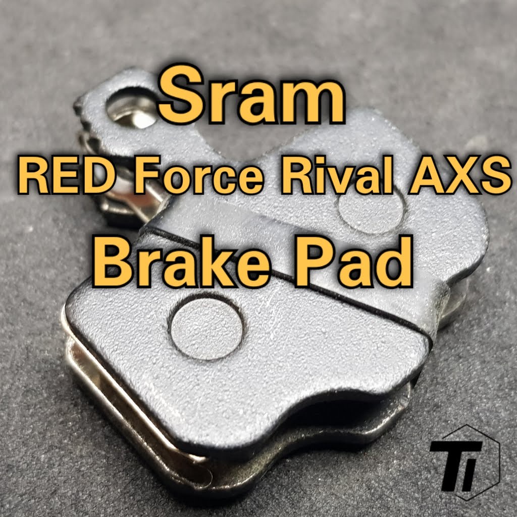 SRAM Road Brake Pad Replacement for RED Force Rival AXS Hydraulic Disc Ti Parts Titanium