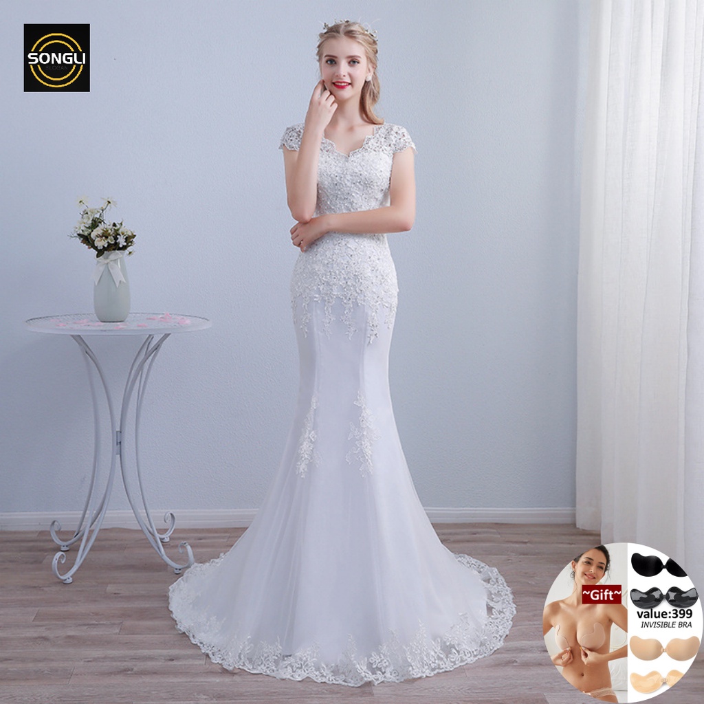 simple wedding dress pattern