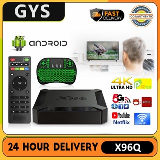 X96Q TV Box Singapore 2023 Allwinner H313 Android 10.0 8GB 128GB 16GB 256GB 4K Smart Box Tv Remote Control with Keyboard