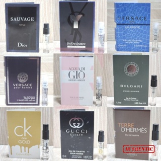 【 BUY 3 FREE 1 】 Assorted Men's Mini Perfume Tester Vial Travel Size Sample