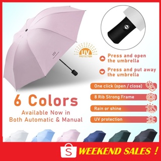 UV Umbrella Protection Sun Automatic Open and Close Umbrella Anti UV Umbrella
