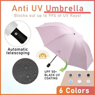 Umbrella Automatic Manual Black Glue Sunscreen Umbrella Sun UV Block Umbrella Christmas Xmas Gift Gifts Presents