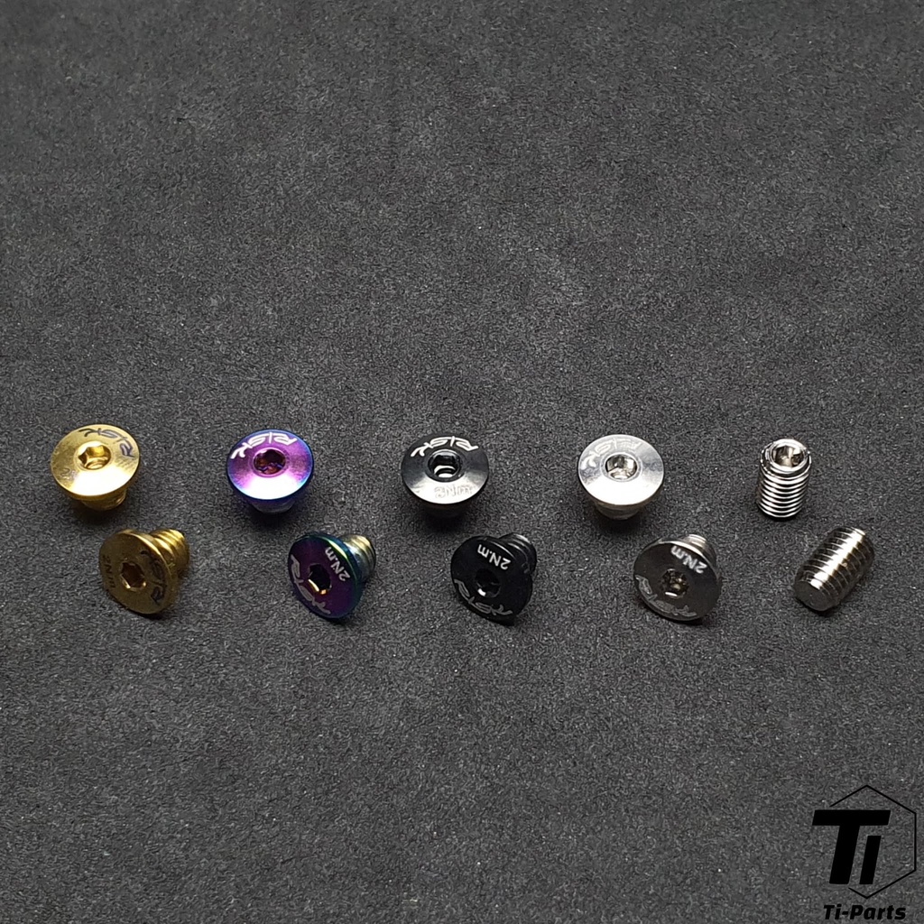 Titanium Cover Screw for Carrier Block Hole | Brompton Front