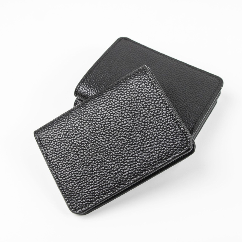 Simple Ultra-thin Multi-function Small Wallet Soft PU Leather Mini Coin Wallet Card Holder
