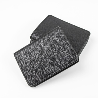 Simple Ultra-thin Multi-function Small Wallet Soft PU Leather Mini Coin Wallet Card Holder #2
