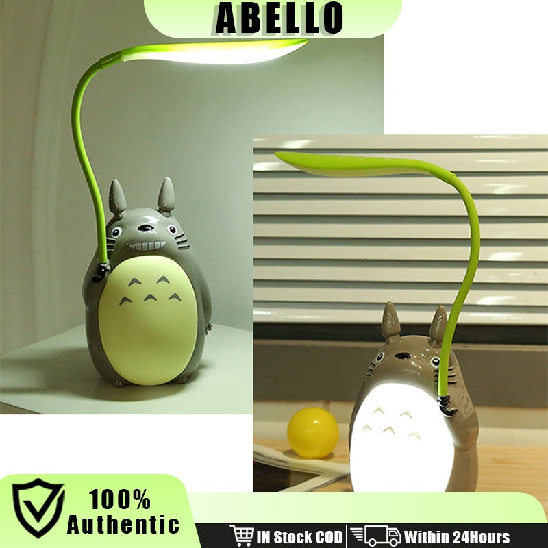 Multifunction Totoro LED Table Lamp Reading Light for Kids USB Charging Holiday Gift