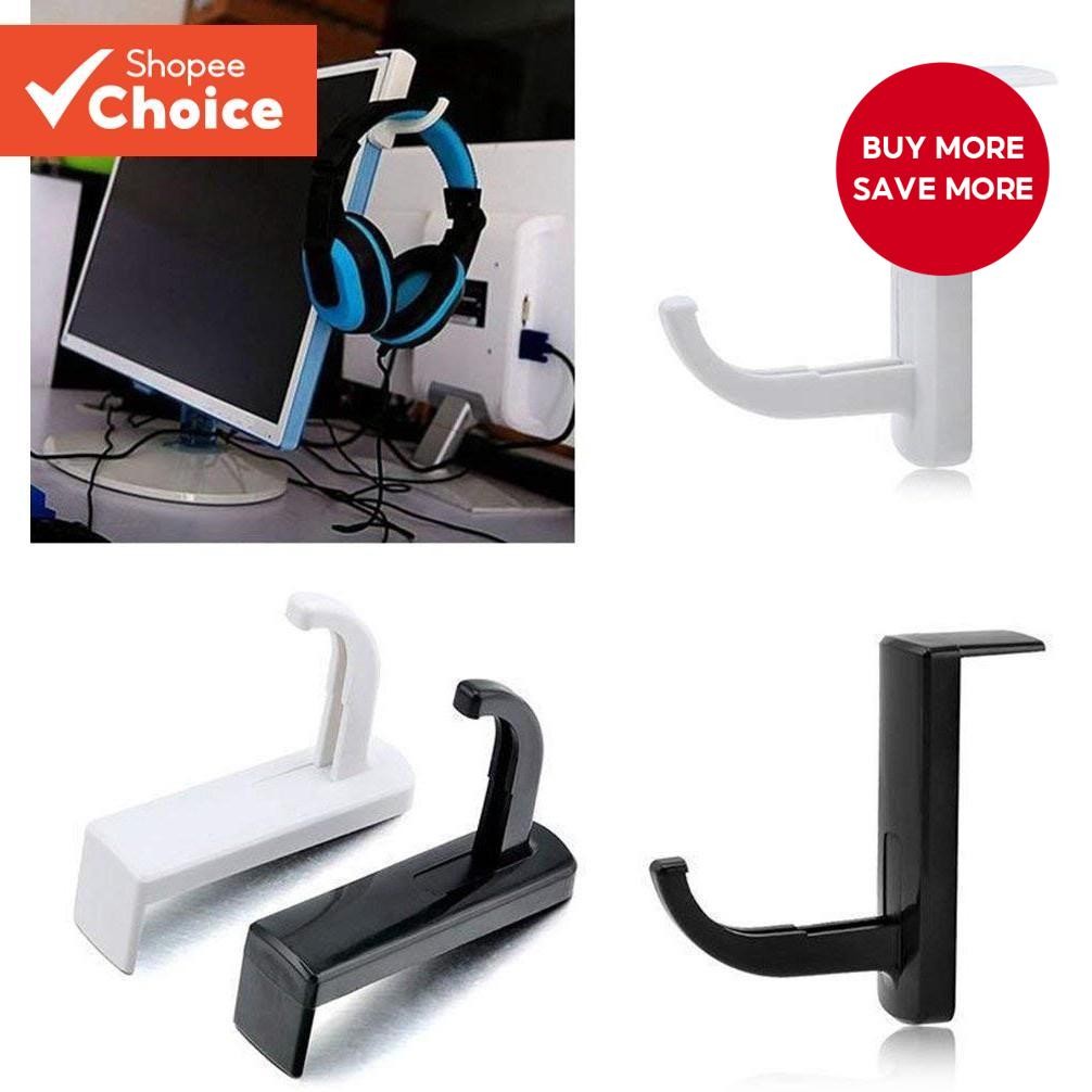 Headphone Hanger Under Desk Headphone Stand Universal Foldable