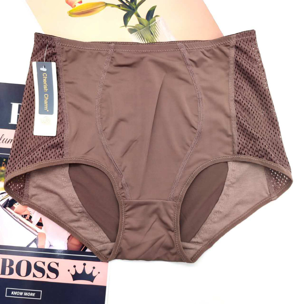 premium High Waist Breathable Panty Seamless breathable Ice Silk Premium Semi Girdle panty for women