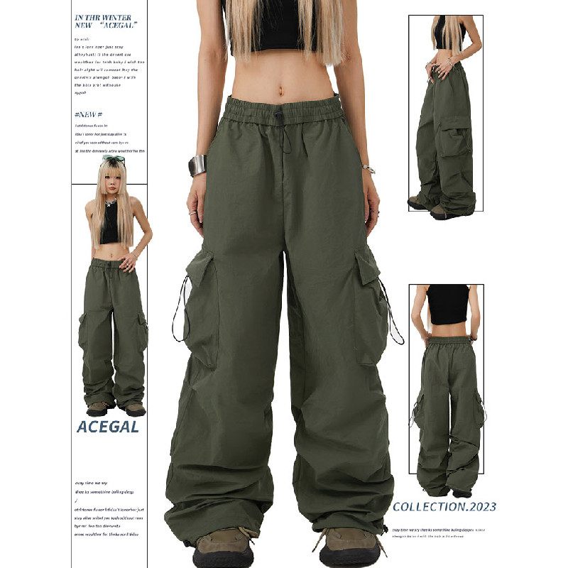 GDTIMA Quick-drying Sports Cargo Pants women's Spring Hiking Casual Trousers