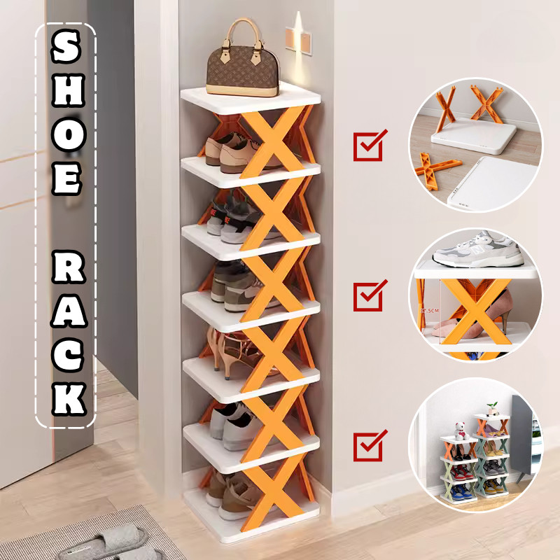 9 Layer Shoes Rack Organization Shoe Storage Multi-layer Save Space Foldable Shoe Cabinet Shoe Shelf