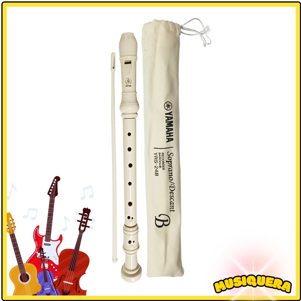 Recorder / Flute - Soprano / Descant Yrs-24B & Yrs-23