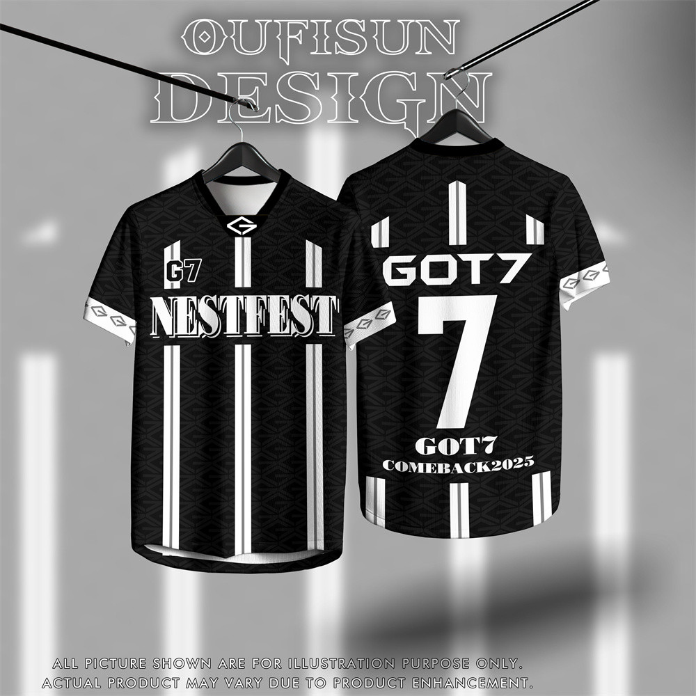 GOT7 NESTFEST バンコク MD Tシャツ ブラック (フリーサイズ) Buy GOT7 nestfest At Sale Prices Online - August 2025
