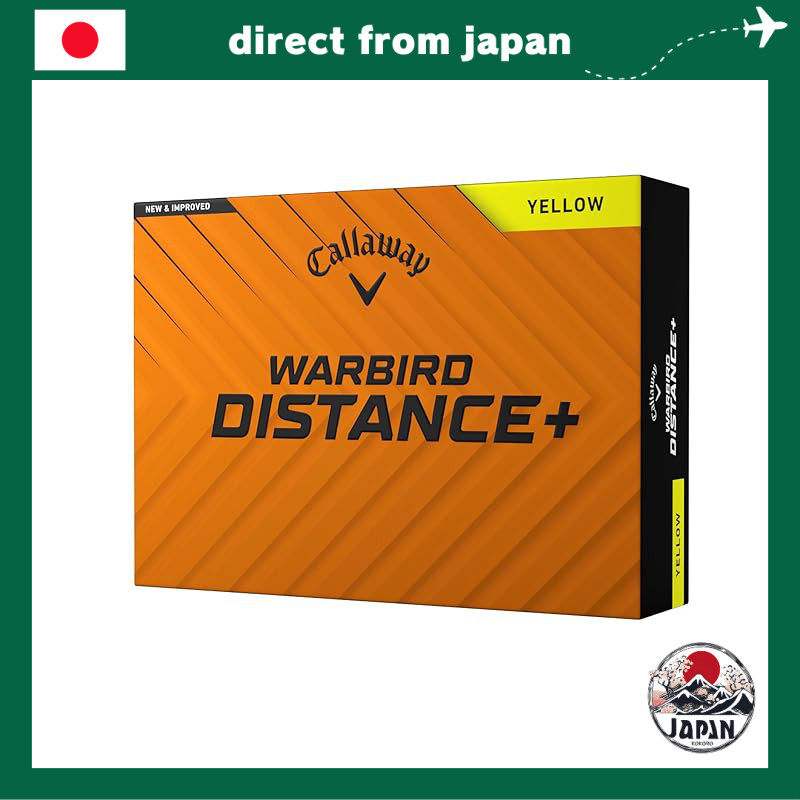 Bóng Golf Callaway Warbird Distance 2025 – Bay Xa, Cảm Giác Êm, 2 Lớp – Hộp 12 Quả