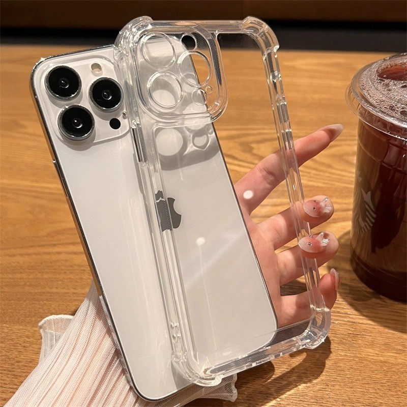 Kit 2 Capinha Para Iphone Anti Impacto Transparente Tpu  Para IPhone 11 12 13 14 15 16 Pronto Entreg