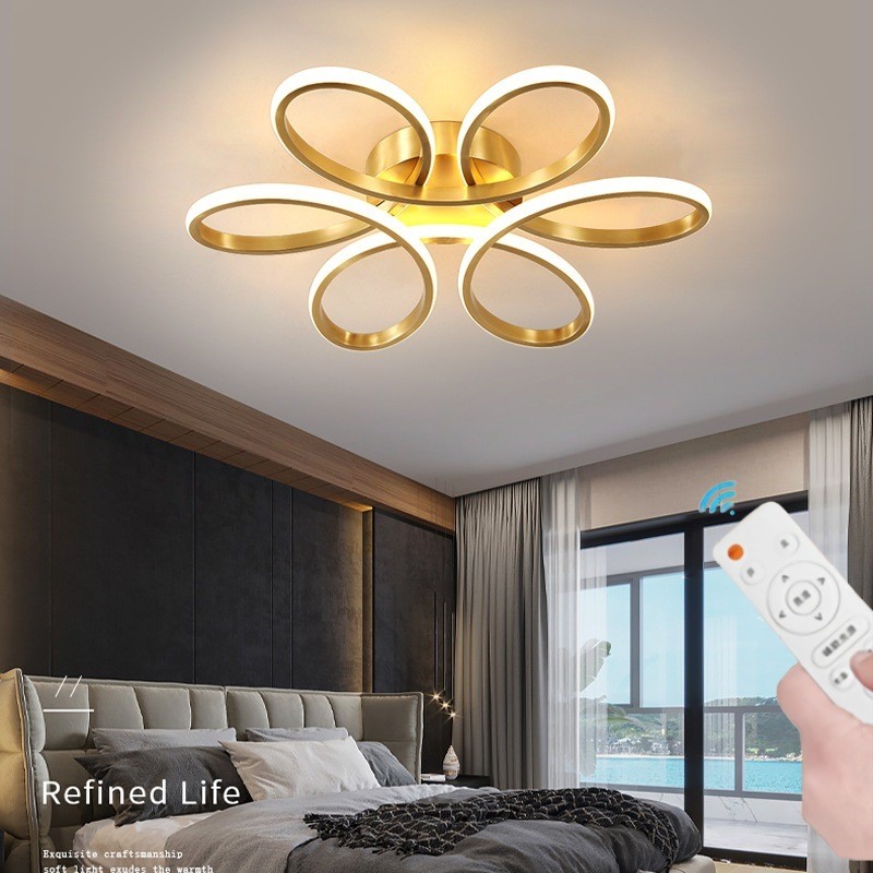 Tri Color Nordic Light for Living Room Chandelier Ceiling Lights for Bedroom Led Modern Cieling Lamp