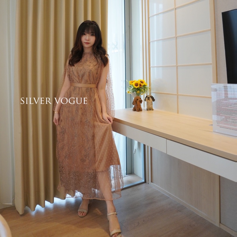 Silvervogue - SV 3951 - Nabilla Set Dress | Pakaian Wanita
