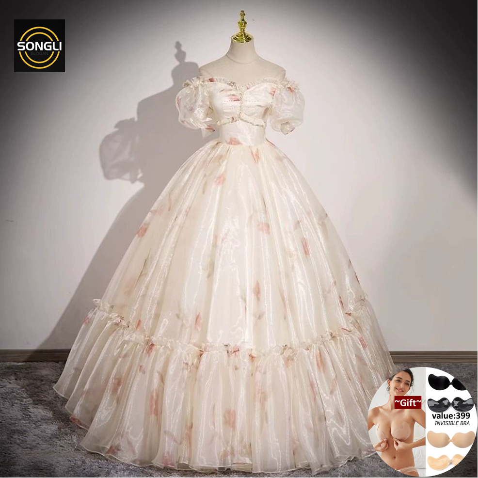 Fairy Party Ball Gown For JS Prom Birthday Party Elegant Long Dress