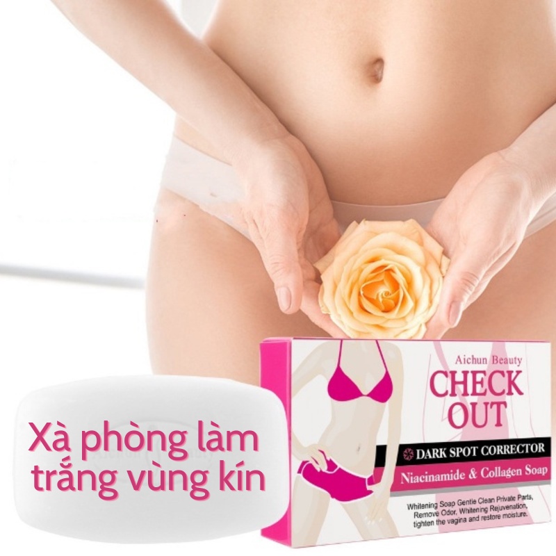 Xà Phòng Xóa Thâm Vùng Kín, Hết Viêm, Dưỡng Trắng Hồng Và Sát Khuẩn Vệ Sinh Vùng Kín Tuyệt Vời 100g [CHE TÊN]