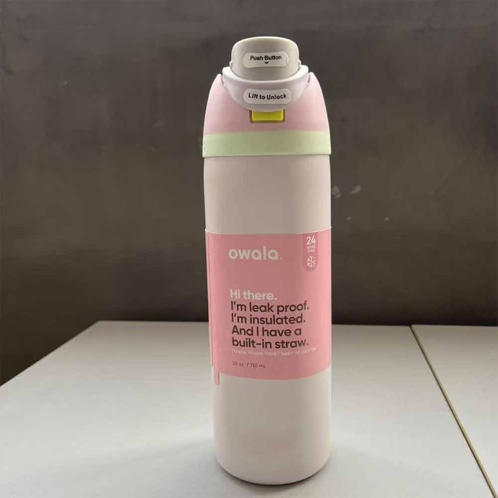 限定お値下げOwala 710ml  Candy✖️Can you see Me Owala FreeSlip Thermal Bottle - Candy Cane Lane, 1 ct - Fred