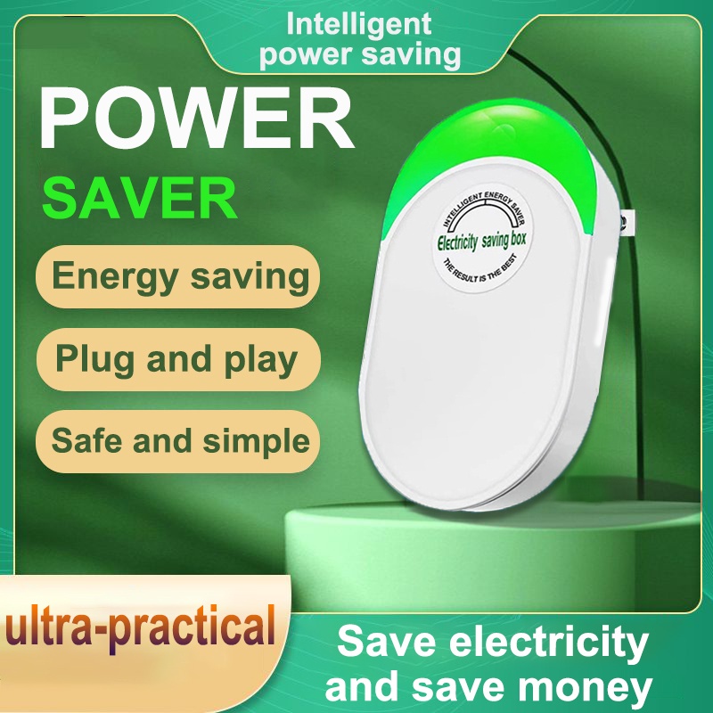 Electricity Meter Energy-saving Device with Intelligent Power-saving Function for Home and Office （UK Plug）