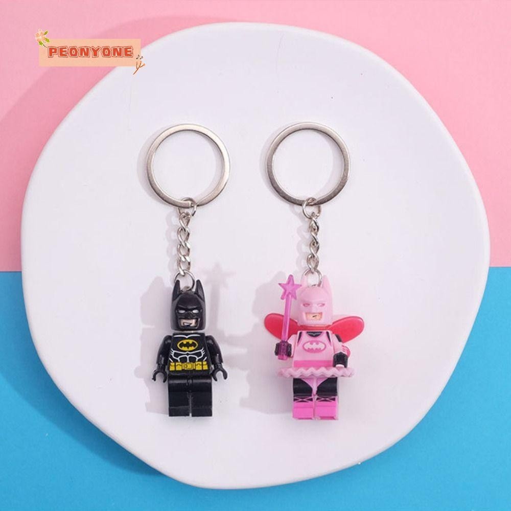Joker & Harlequin 2 Couples Keyring Pink Batgirl DC Bag Charm Car - Foto 13