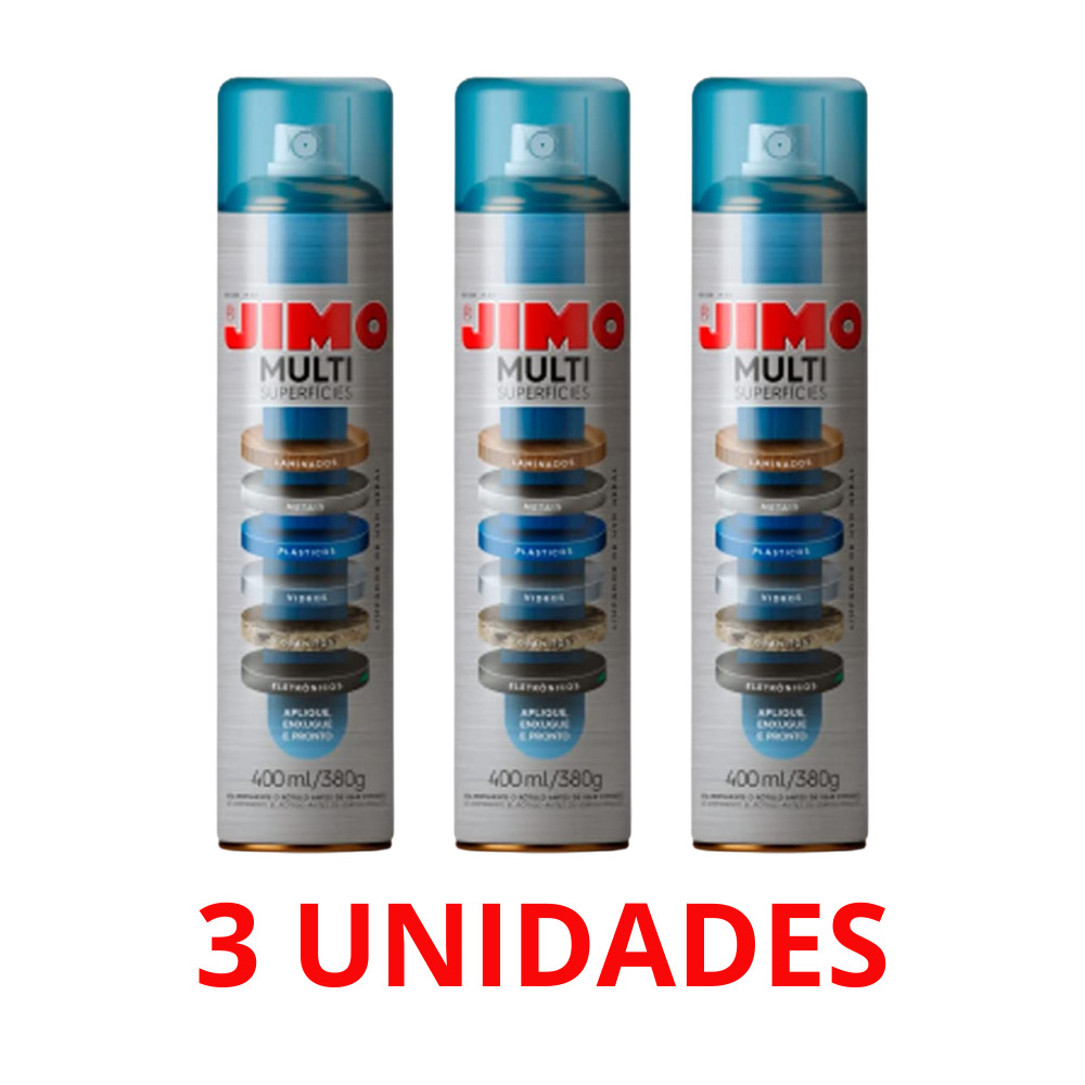 Jimo Multisuperfícies Spray Limpador De Uso Geral 400ml