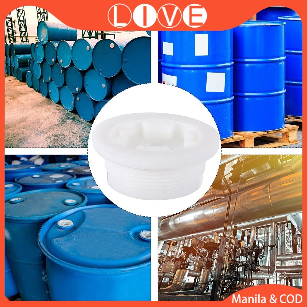 4Pcs 200L Gallon Drum Caps Industry Drum Lid Drum Lid Thread Caps Oil Drum Cap