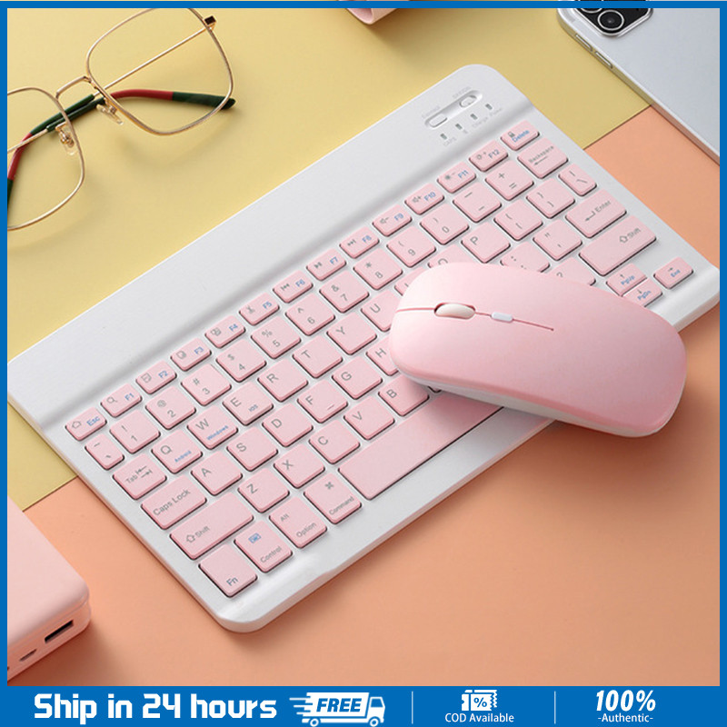 Wireless Bluetooth Keyboard Mouse Tablet Keyboard for PC Laptop Phone Keyboard Mini Bluetooth