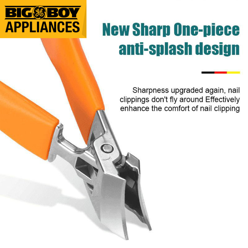 Nail Clippers Manicure Thick Hard Nail Groove Clippers Splash Guard Hygienic Nail Trimming Tool