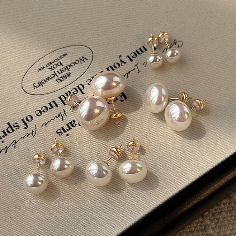 French Pearl Woman Earrings 2026 New Style Light Luxury High-End Earrings