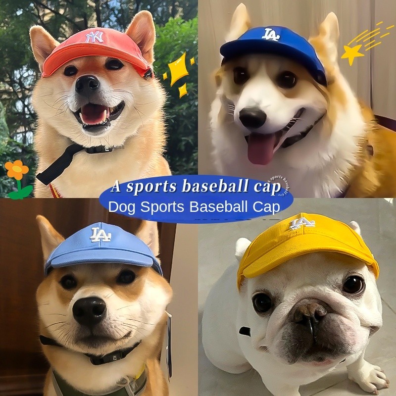 Pet Dog Hat Puppy Baseball Cap Cat Sunscreen Hat