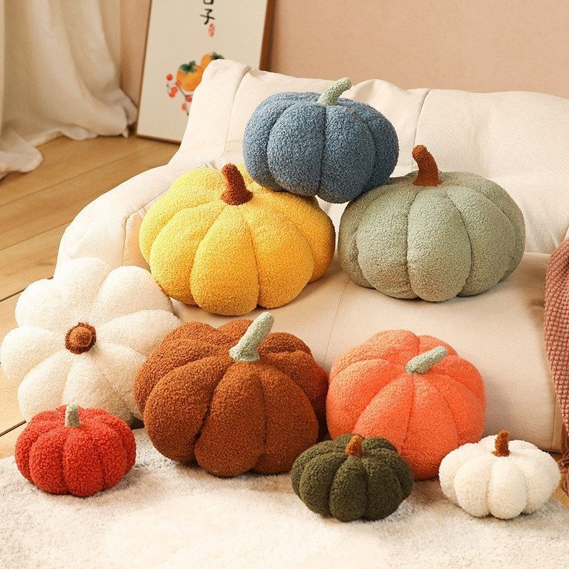 Ins Style Creative Pumpkin Pillow Living Room Sofa Pillow Bedroom Decorative Ornaments Bay Window Pi