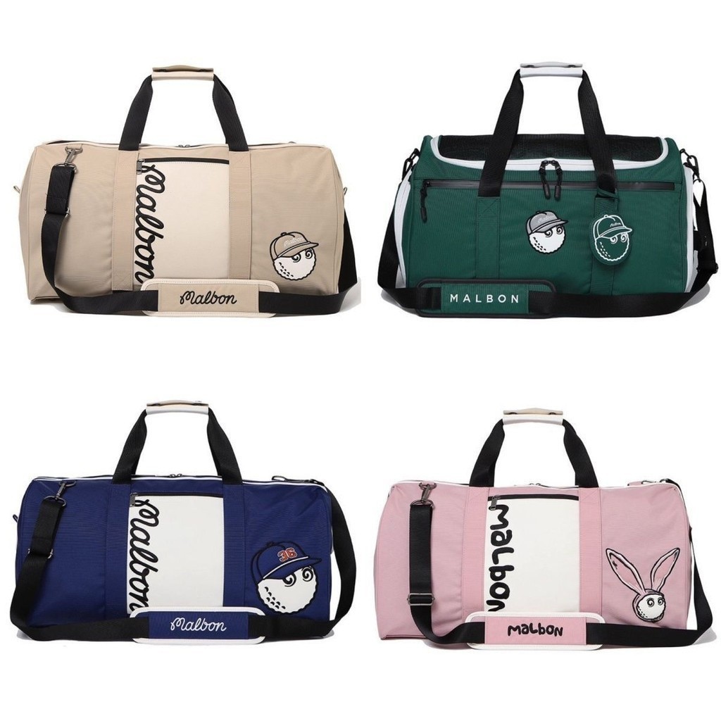 未使用 MALBON 簡易 GOLF X WDS MINI TOTE BAG カーキ