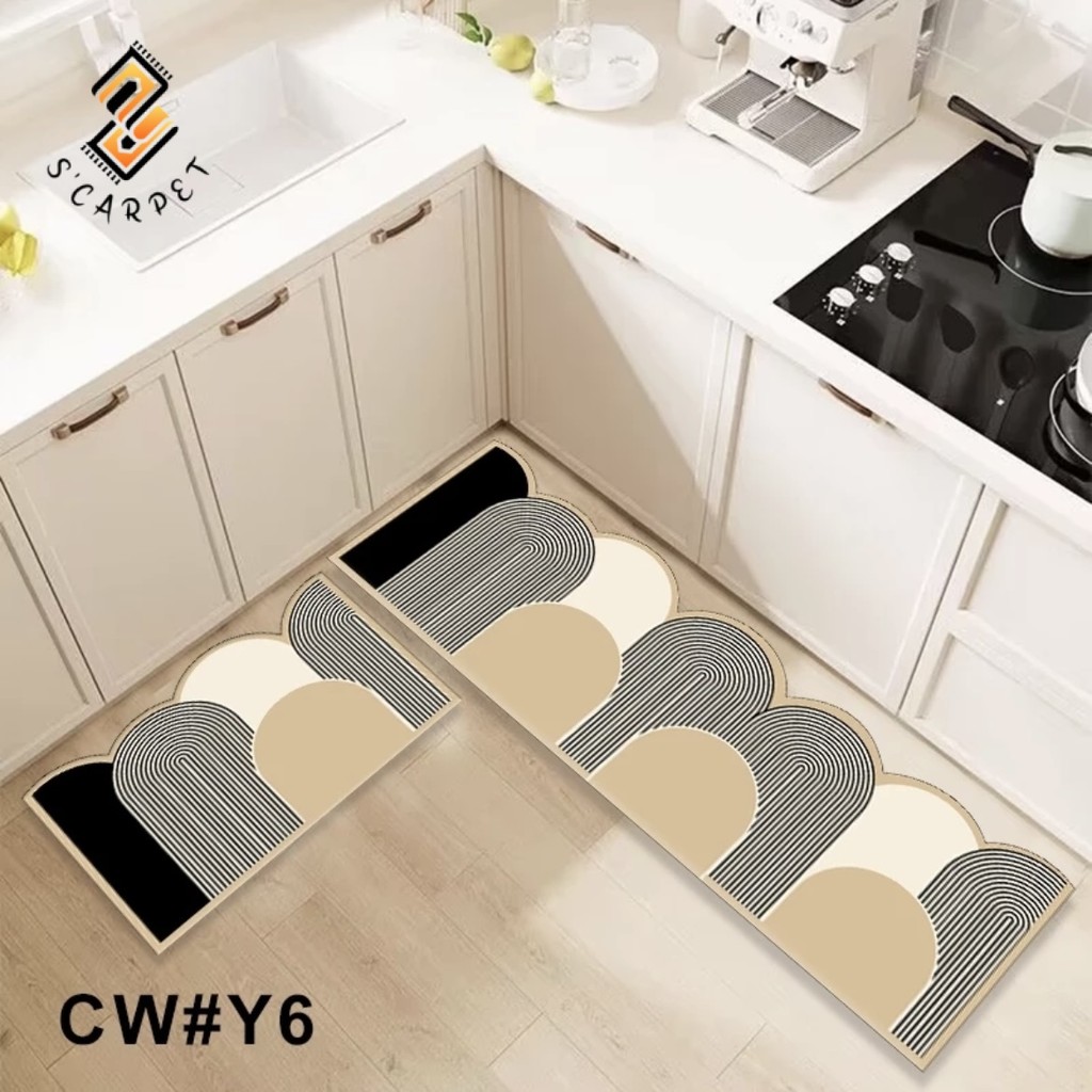 Carpet Promotion Buy One 40x120cm Get One 40x60cm Free Kitchen Carpet Mats Kitchen Carpet Basahan